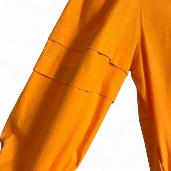 Maude Vivante Orange Thea Dress – Size Small 🐯🏈🧡 - Picture 5 of 9